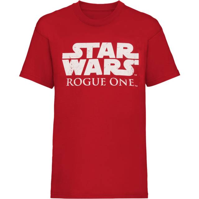 Star Wars Rogue One Official Big Chest Logo Burgundy T-Shirt
