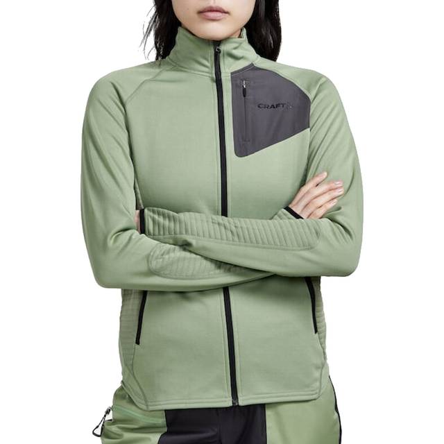Craft ADV Tech Fleece Thermal Mid W Mellanlager Tröja Jade, L (L)