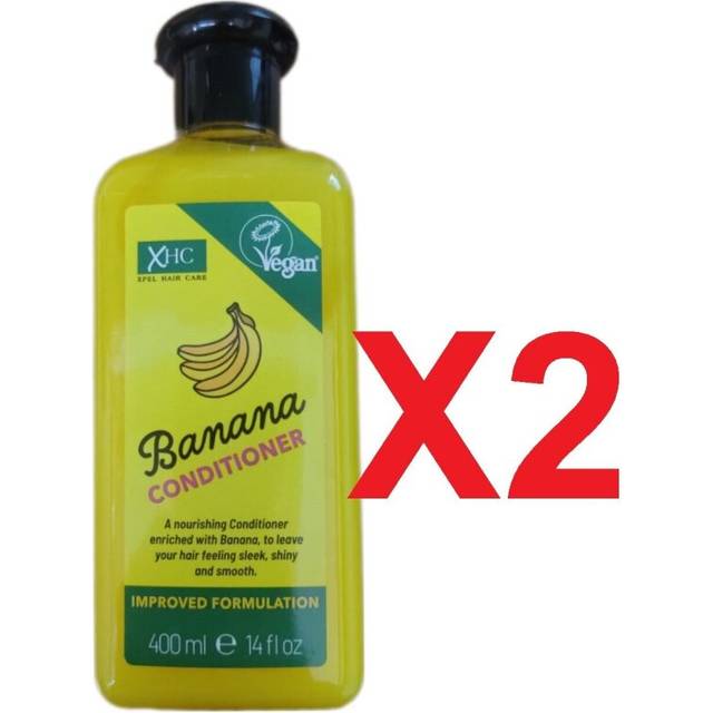 XHC Xpel Nourishing Banana Conditioner Nourishing Improved Formula 400ml X 2