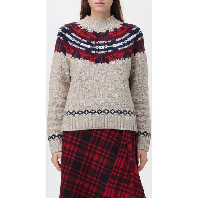 POLO RALPH LAUREN Fair Isle Wool Blend Sweater - Cream