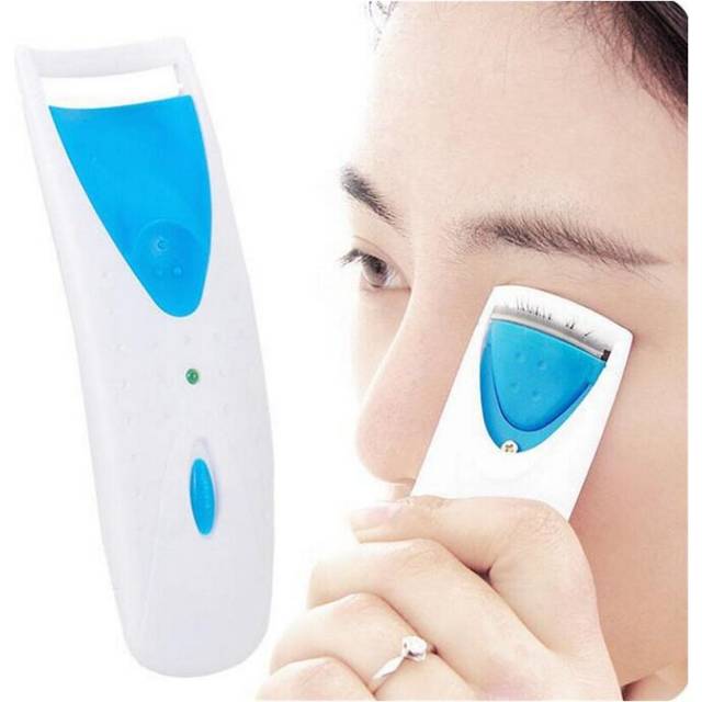 New Women Makeup Electric Heated Eyelash Curler Long Lasting Eye Lash Perm Heated Eyelashes Clip Recourbe Automatic Tool