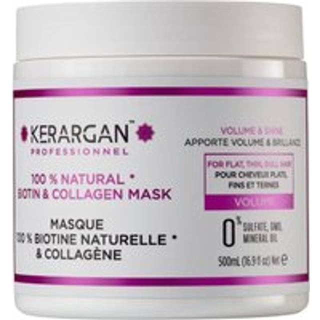 Hair mask with biotin & collagen to restore strength and shine damaged