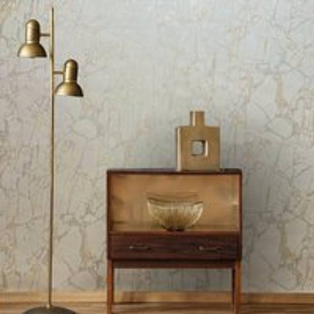 Rasch Vasari Enzo Cream Marble Wallpaper Metallic Heavyweight Textured Vinyl