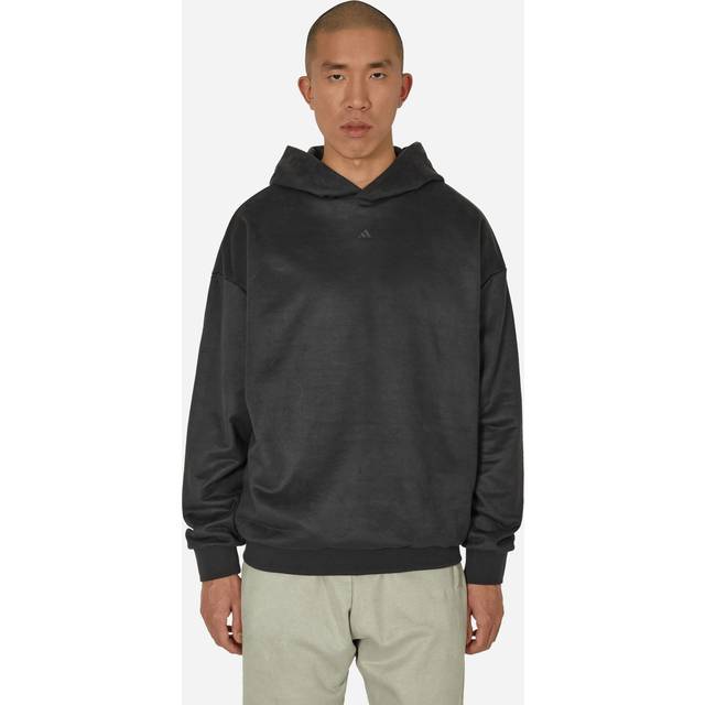 adidas Basketball Sueded Hoodie 'Grey' IN7705 - Carbon - XXS