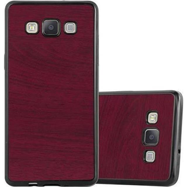 (WOODEN RED) Cadorabo Case for Samsung Galaxy A5 2015 case cover