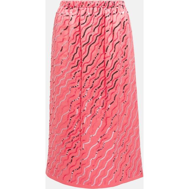 Marni Sequined midi skirt - pink (UK 8)