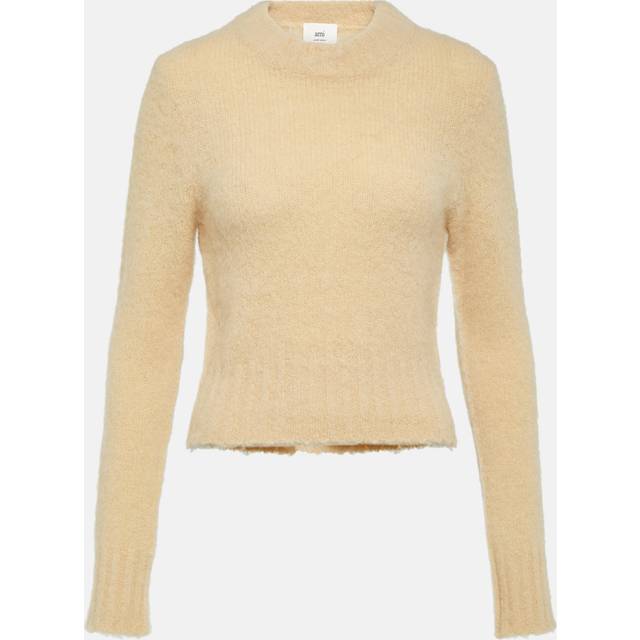 Ami Paris Alpaca and wool-blend sweater