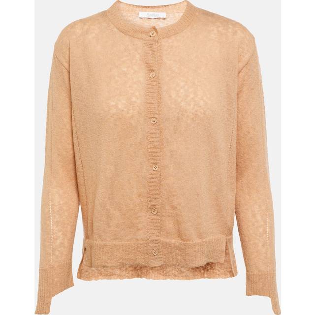 Max Mara Funghi cotton and mohair-blend cardigan