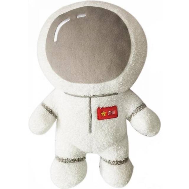 40cmnew Hot Cartoon Astronaut Plush Toys Stuffed Space Pilot Flying Ship Soft Doll Creative Gift
