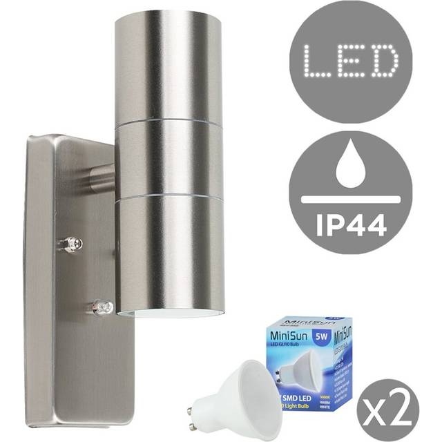 Hartl Outdoor Sconce - Stainless Steel (28.5cm H X 6.5cm W X 11.5cm D)