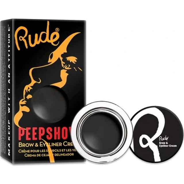 Rude Cosmetics RUDE Brow & Eyeliner Cream Dark Side