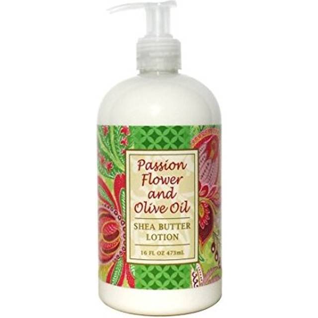 Greenwich Bay PASSION FLOWER Hand & Body Lotion  with Cocoa Butter  Shea Butter  Virgin Olive Oil  No Parabens 16 Oz.