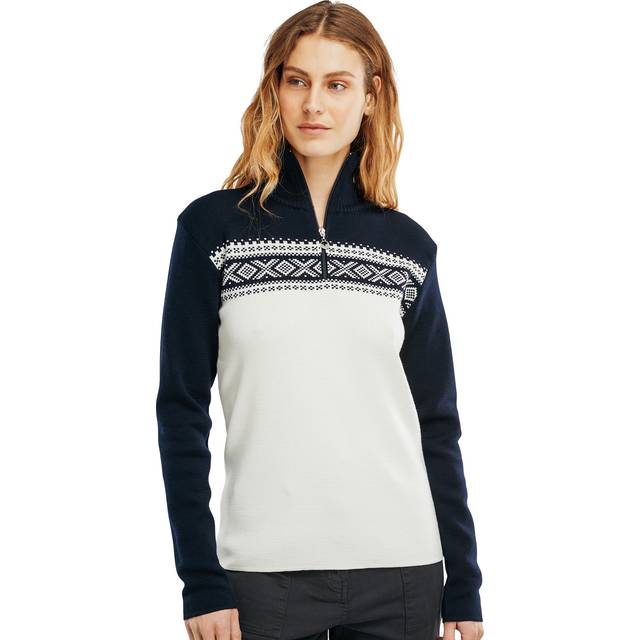 Dale of Norway Dalestølen, Sweater, Dam, Mörkblå/Vit