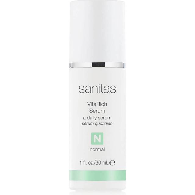 Sanitas Skincare VitaRich Serum  Hydrating  Reparative Serum  Multivitamin Blend  Vegan Squalane  1 Ounce