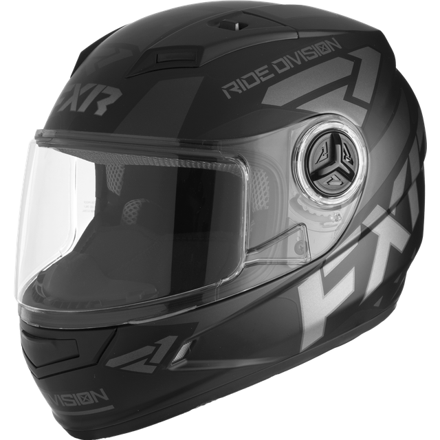 FXR Nitro Core Full Face Electric Helmet Youth Black Ops S 47-48cm (S 47-48cm)