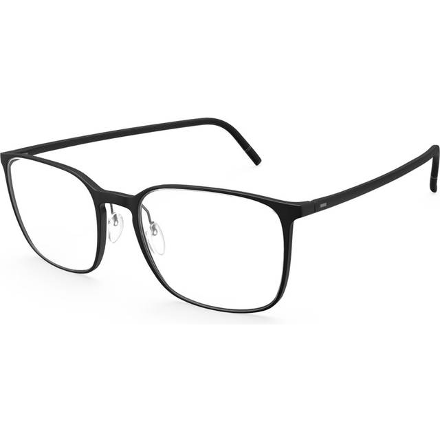 Silhouette Pure Wave 2954 Men's Glasses, Black, Size 50 (50)