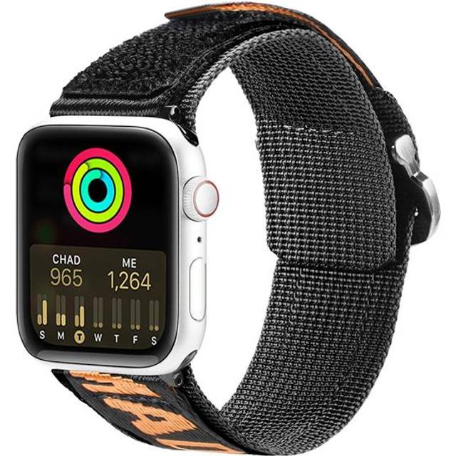 Dux Ducis Apple Watch 4/5/6/7/8/SE/Ultra (49/45/44/42mm) Armband Nylon - Orange