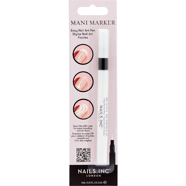 Nails Inc Mani Marker Neglelak Applikator Pen - Hvid