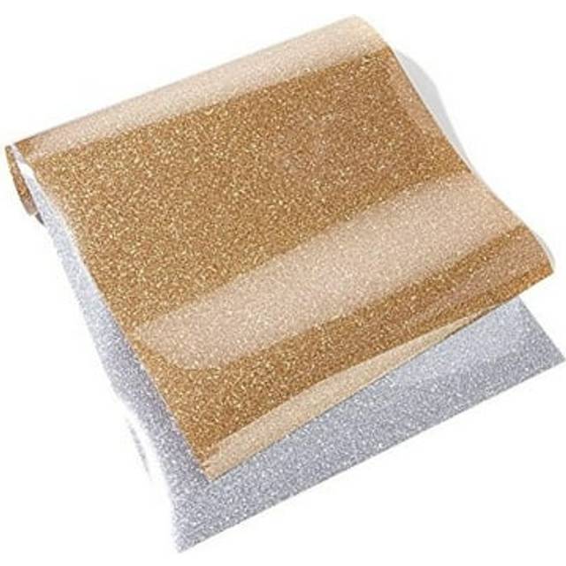 Provo Craft 2003211 Glitter Iron On Silver Gold