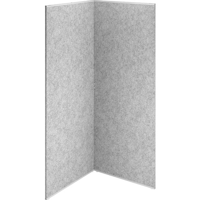 SIDORNA skärmvägg, grå, 82x80x195 cm