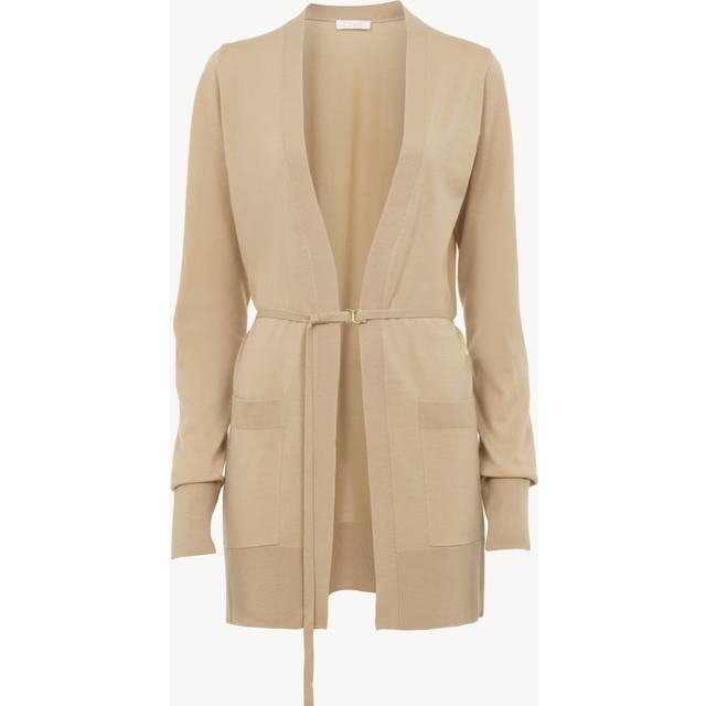 ChloÃ© Belted wool cardigan