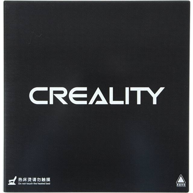 Creality 3D Ultrabase 310*320*4mm Carbon Silicon Glass Plate Platform Heated Bed Build Surface for CR 10S Pro   CR X MK2 MK3 Hot bed 3D Printer Part