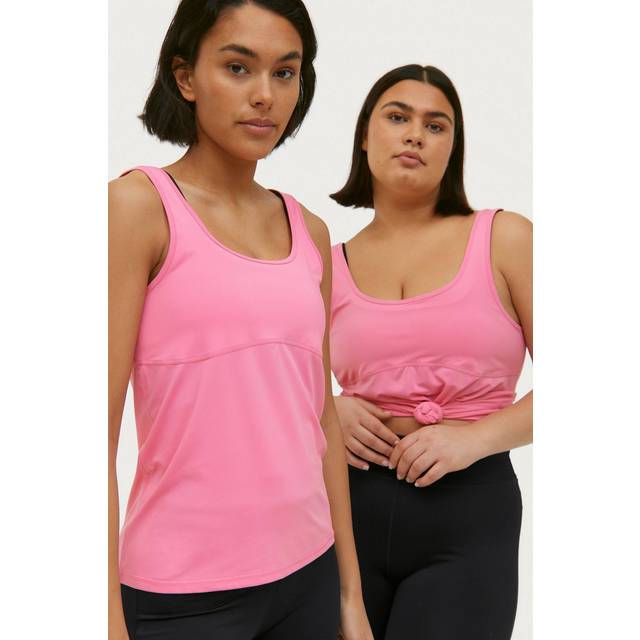Ellos Collection - Träningstopp Training Tanktop Low Back - Rosa