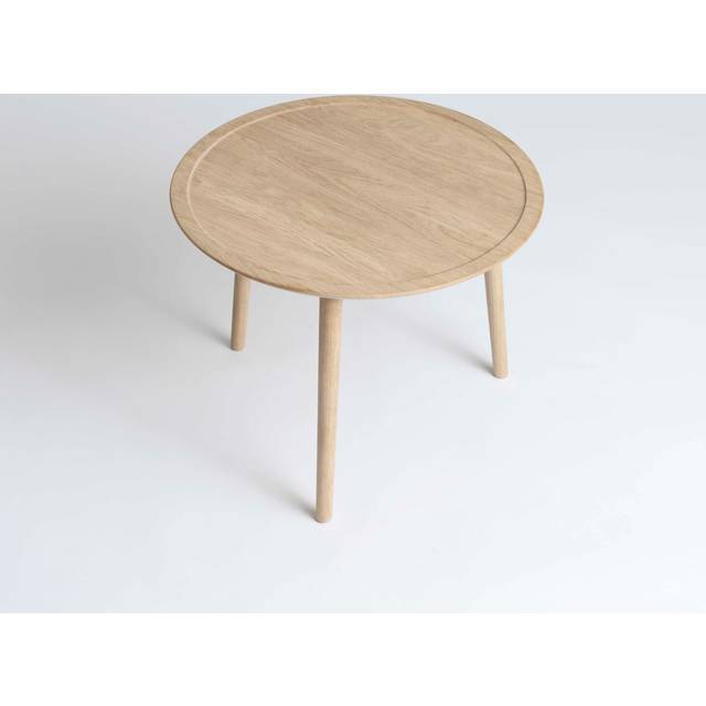 Ro Collection Dodona Coffee Table Ø60 Soap Treated Oak