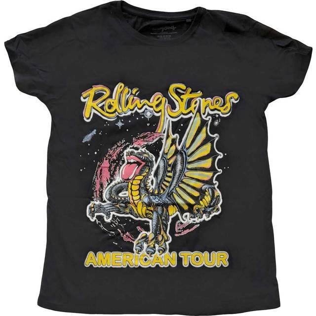 Rolling stones - tshirt - ladies - size-16 - short sleeves - m500z