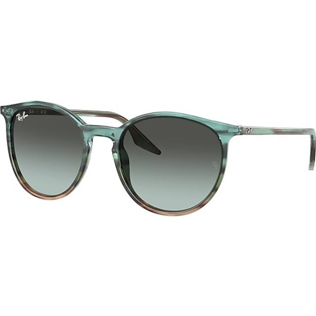 Sunglasses RB2204F STRIPED BLUE GRADIENT GREEN 54 [Ray-Ban]