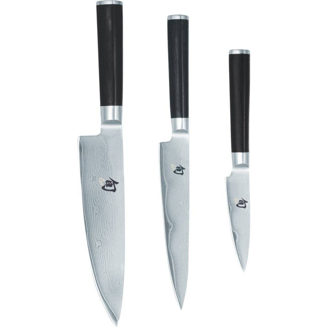 Shun Classic knivset, 3 delar - Svart