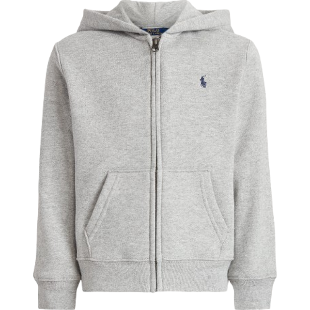 Polo cotton blend fleece pullover hotsell