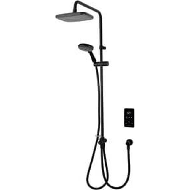 Triton ENVi Matt Black Dual Outlet Thermostatic Electric Shower - 10.5kW