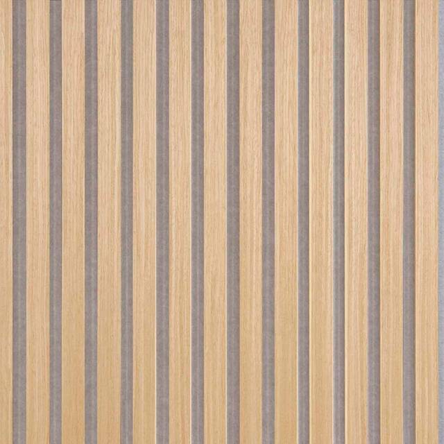 Akustikpanel Quanti light oak 18 × 520 × 2440 mm (På lager i butik)