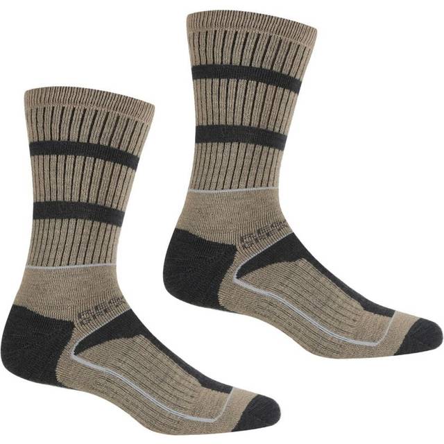 Regatta Mens Samaris 3 Season Socks (Pack of 2) 6 UK-8 UK