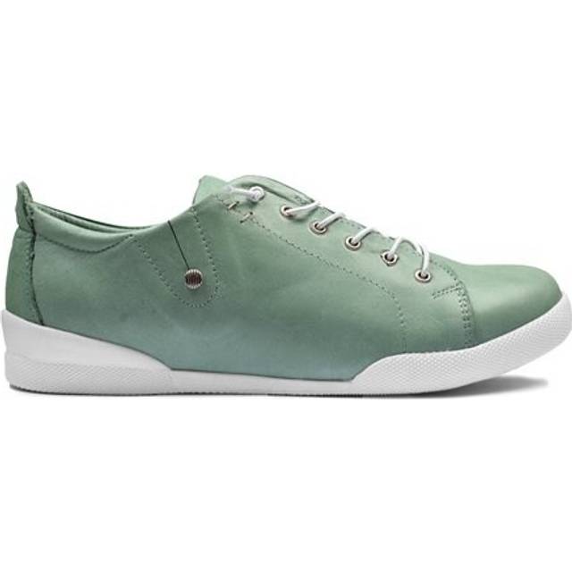Charlotte of Sweden - Gröna sneakers i skinn storlek 37 - Peppermint (37)