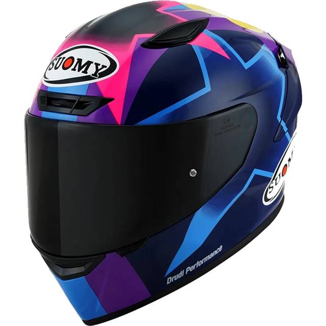 Suomy Track-1 Bastianini Replica 2023 Helmet, black-purple, Size XL for Men