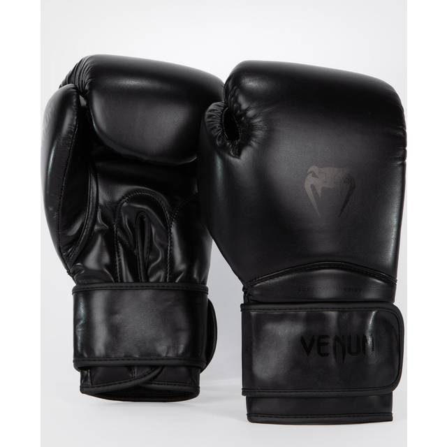 Venum Contender 1.5 Boxing Gloves, Black/Black, 10oz