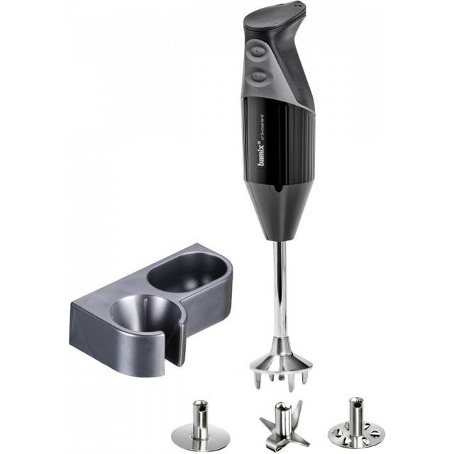 Gastro Pro-1 Stavmixer 200 watt från Bamix - Svart färg - Rostfritt stål 18/0/Nylon PA6