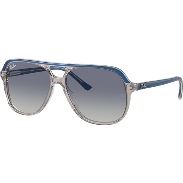 Ray - Ban Kid RJ9096S JUNIOR BILL 71554L Sunglasses Acetate Blue Grey Squared Normal
