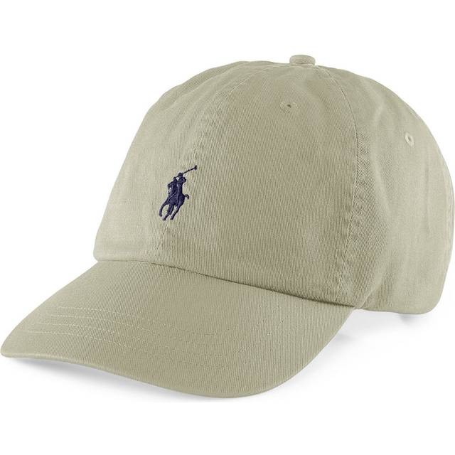 Polo Ralph Lauren Chino Cap in Nubuck & Relay Blue - Cream. Size all. (all)