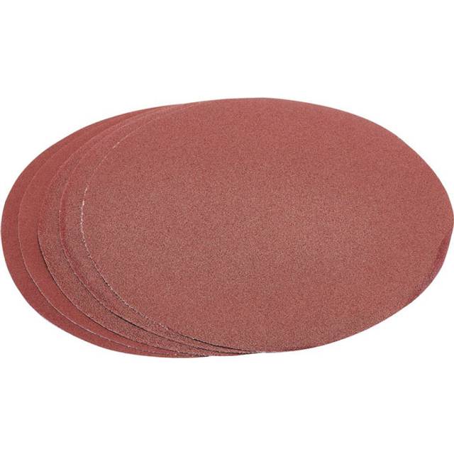 Draper Hook and Loop Aluminium Oxide Sanding Discs 230mm 80g Pack of 5