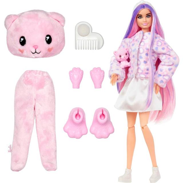 Barbie Cutie Reveal Fantasy Series Teddy Bear Doll