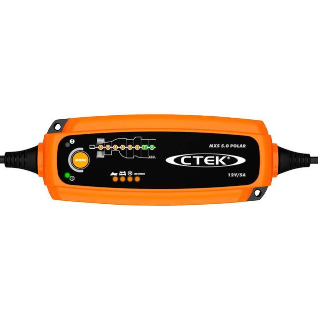 CTEK MXS 5.0 Polar Edition, batteriladdare anpassad för kalla klimat