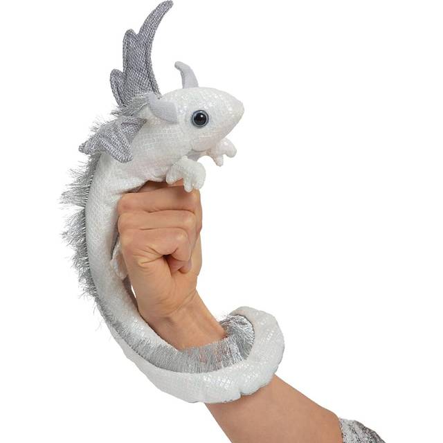 Folkmanis Pearl Dragon Wristlet Finger Puppet
