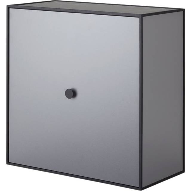 Audo Copenhagen Frame 42 cube with door dark grey