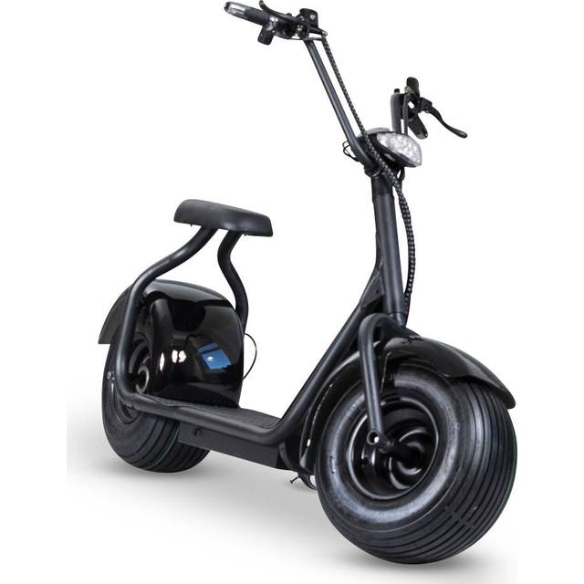 Elscooter Fatbike - Svart 1000W