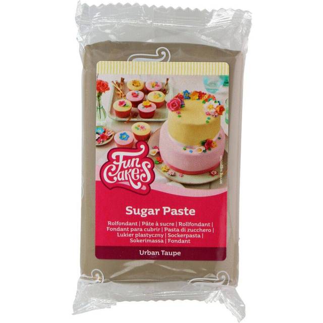 Urban Taupe Sugarpaste 250g - Off White