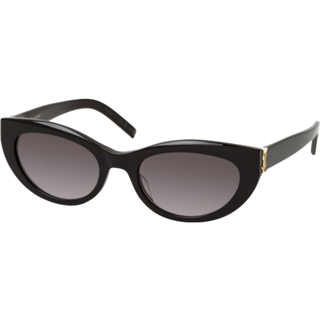 Saint Laurent Grey Gradient Cat Eye Ladies Sunglasses SL M115 002 54 (Dimension: 6.0000x5.0000x3.0000 inches)