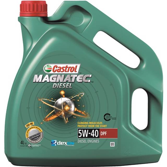Castrol Magnatec 5W40 DPF Engine Oil - 5W40 DPF, 4 Litre